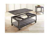 Sherlock Lift Top Cocktail Table with Casters by Steve Silver at Eve Furniture