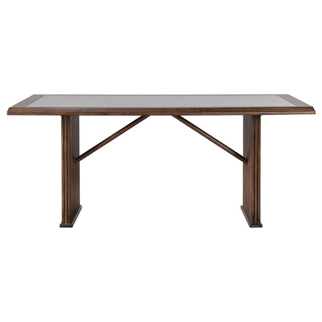 Sherwood Brown 5-Piece Rectangular Dining Room Set by Coaster at Eve Furniture