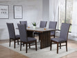 Sherwood Brown 7-Piece Rectangular Dining Room Set by Coaster at Eve Furniture
