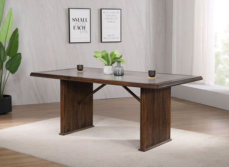 Sherwood Brown 72-inch Rectangular Dining Table by Coaster at Eve Furniture