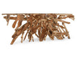 Shia Root Natural Console Table by Classic Home at Eve Furniture
