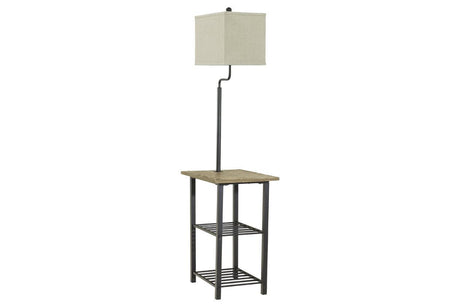Shianne Black Floor Lamp by Ashley at Eve Furniture