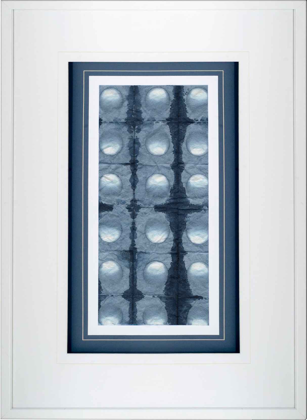 Shibori I by Chariklia Zarris a Framed Art Print Matted under Glass by Mercana at Eve Furniture