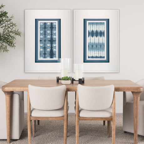 Shibori I by Chariklia Zarris a Framed Art Print Matted under Glass by Mercana at Eve Furniture