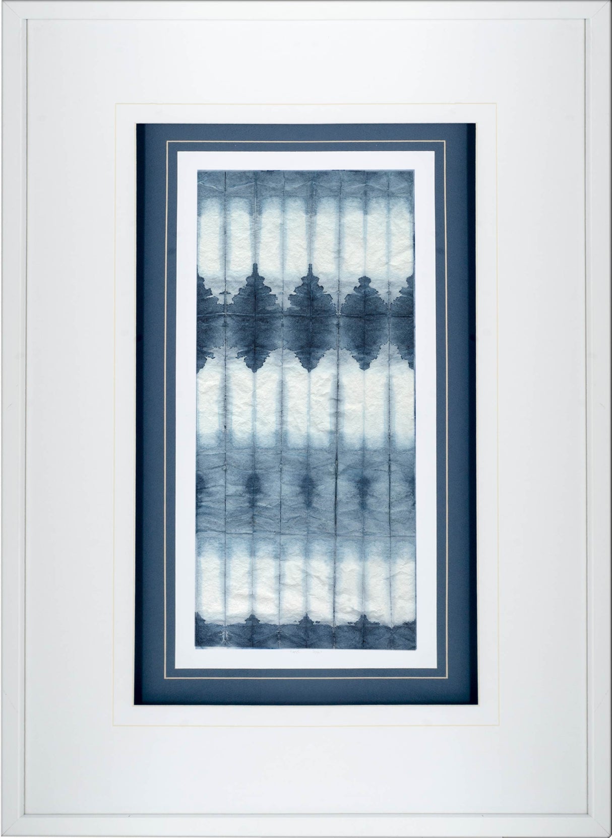 Shibori II by Chariklia Zarris a Framed Art Print Matted under Glass by Mercana at Eve Furniture