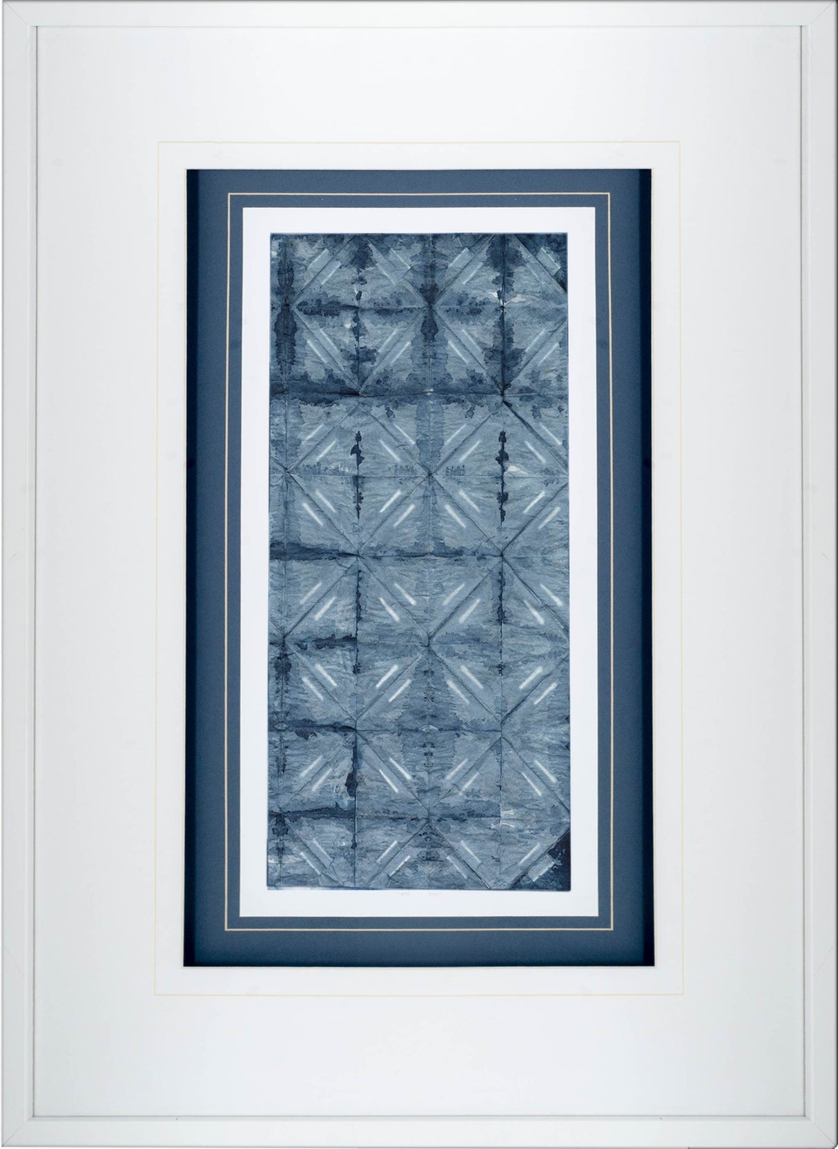 Shibori IV by Chariklia Zarris a Framed Art Print Matted under Glass by Mercana at Eve Furniture