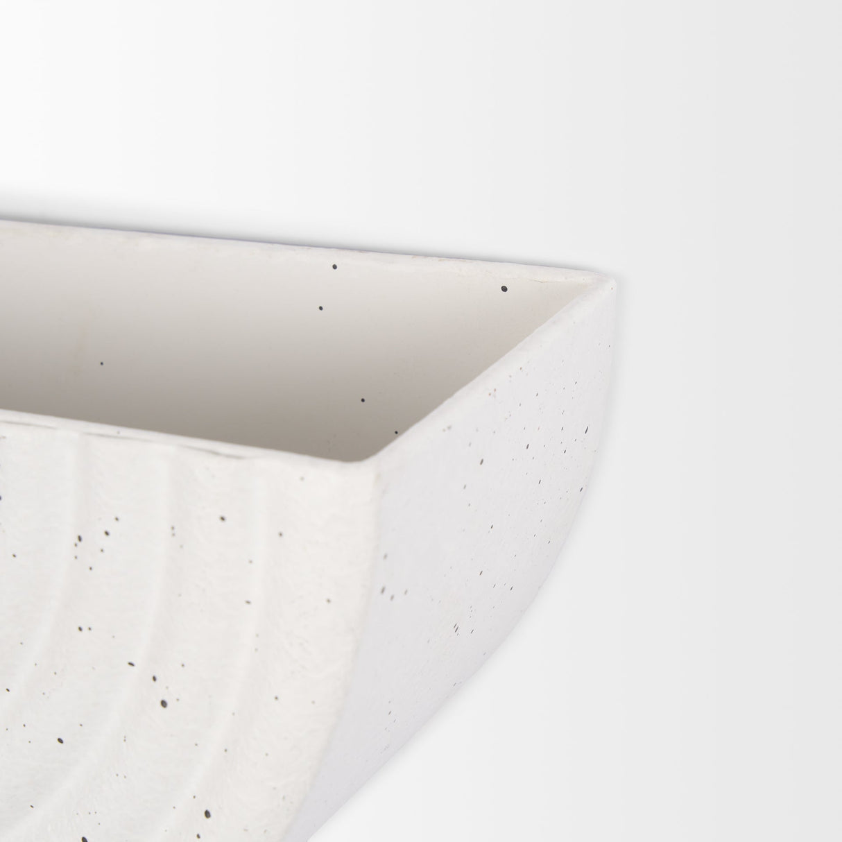 Shilo Matte White Metal Hanging Wall Planter (Set of 2) by Mercana at Eve Furniture