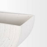 Shilo Matte White Metal Hanging Wall Planter (Set of 2) by Mercana at Eve Furniture