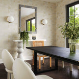 Shiloh Black Ash 102" Rectangular Dining Table by TOV Furniture at Eve Furniture