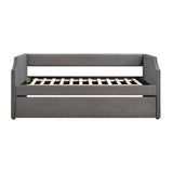 Shiloh Dark Gray Twin Daybed with Trundle