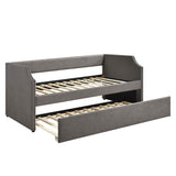 Shiloh Dark Gray Twin Daybed with Trundle