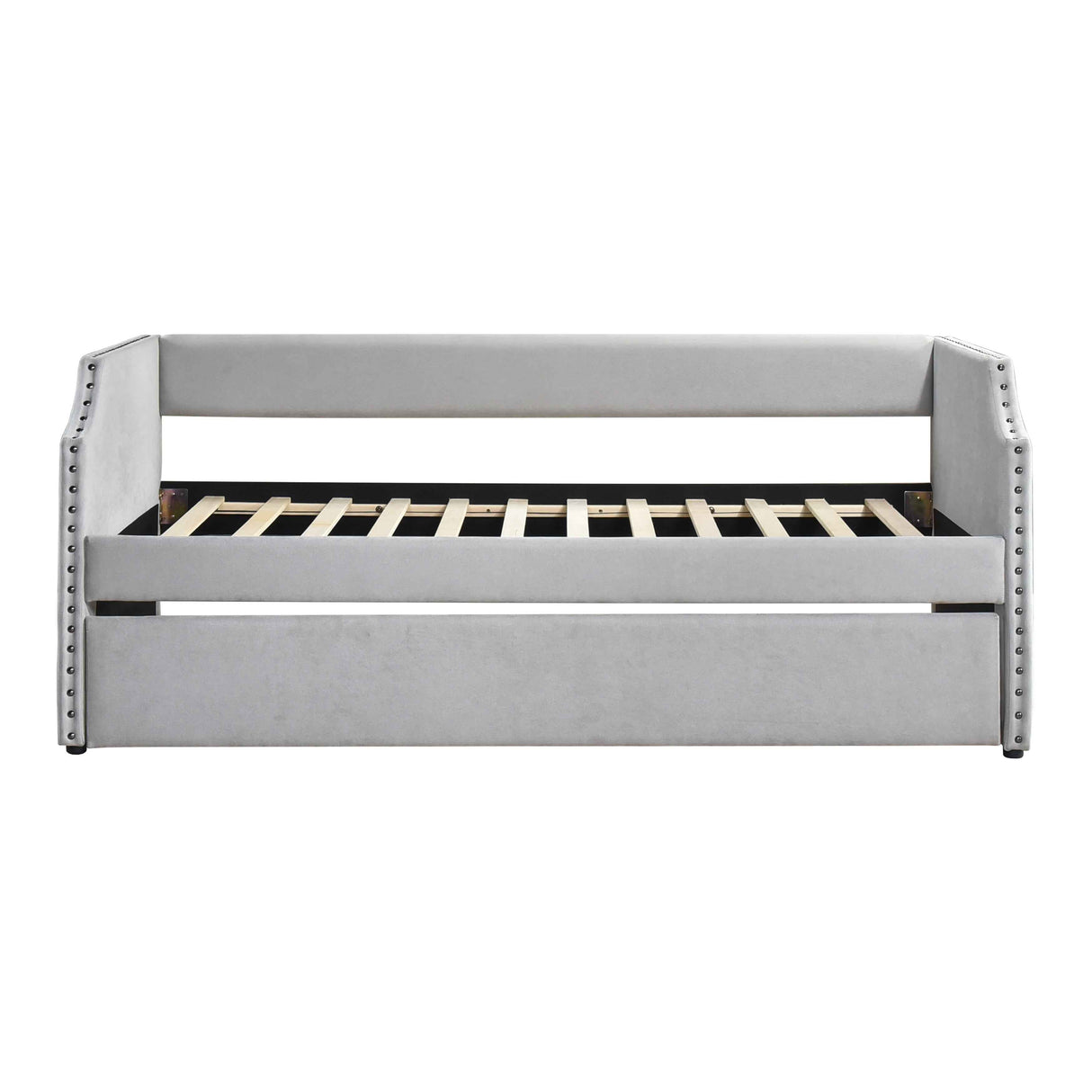 Shiloh Light Gray Twin Daybed with Trundle