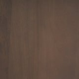 Shima Round Dark Brown Wood W/Arched Legs Coffee Table by Mercana at Eve Furniture