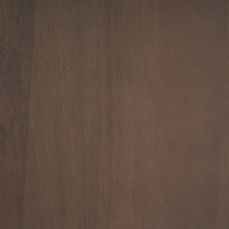 Shima Round Dark Brown Wood W/Arched Legs Coffee Table by Mercana at Eve Furniture