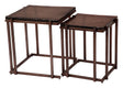 Shimai Bronze Nesting Tables (2-Piece) by Zuomod at Eve Furniture