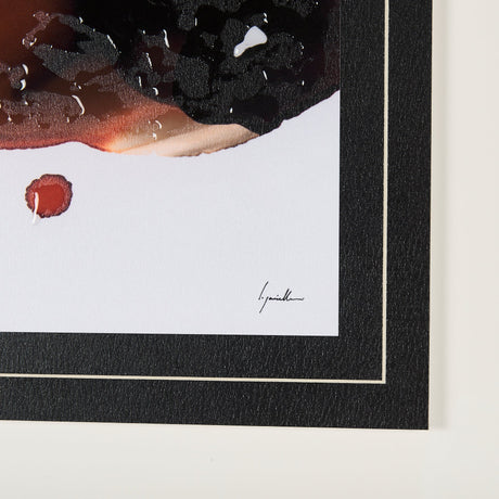 Shimmering Night I by Mercana Studio a Hand Embellished Textured Framed Art Print Matted under Glass by Mercana at Eve Furniture