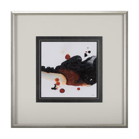 Shimmering Night I by Mercana Studio a Hand Embellished Textured Framed Art Print Matted under Glass by Mercana at Eve Furniture