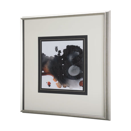 Shimmering Night II by Mercana Studio Hand Embellished Textured Framed Art Print Matted under Glass by Mercana at Eve Furniture