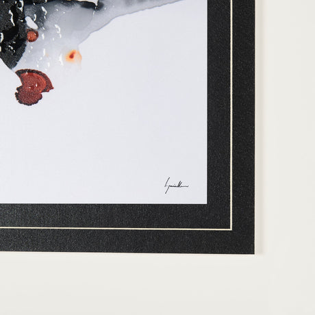 Shimmering Night III by Mercana Studio Hand Embellished Textured Framed Art Print Matted under Glass by Mercana at Eve Furniture