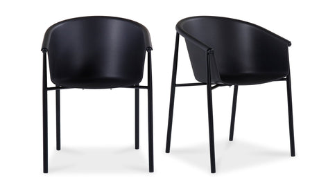 Shindig Outdoor Dining Chair Black by Moe's Home at Eve Furniture