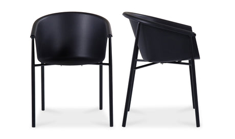 Shindig Outdoor Dining Chair Black by Moe's Home at Eve Furniture