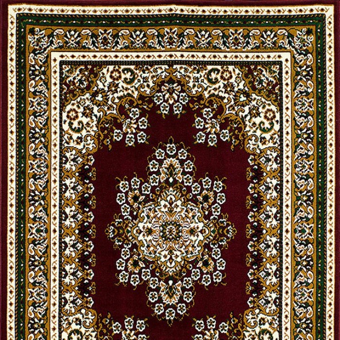 Shinta Burgundy Area Rug by Furniture of America at Eve Furniture