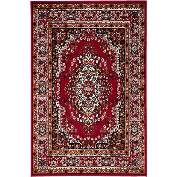 Shinta Red Area Rug by Furniture of America at Eve Furniture