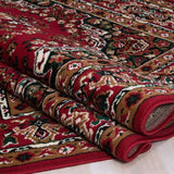 Shinta Red Area Rug by Furniture of America at Eve Furniture