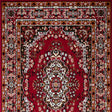 Shinta Red Area Rug by Furniture of America at Eve Furniture