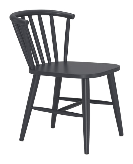 Shio Black Outdoor Dining Chair by Zuomod at Eve Furniture