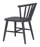 Shio Black Outdoor Dining Chair by Zuomod at Eve Furniture