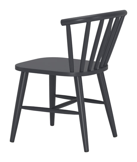 Shio Black Outdoor Dining Chair by Zuomod at Eve Furniture
