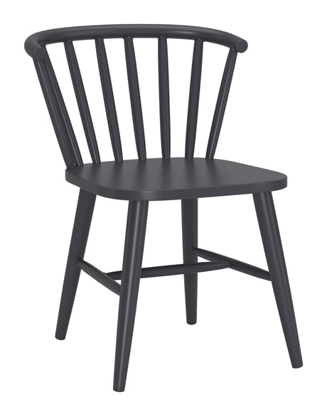 Shio Black Outdoor Dining Chair by Zuomod at Eve Furniture