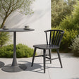 Shio Black Outdoor Dining Chair by Zuomod at Eve Furniture
