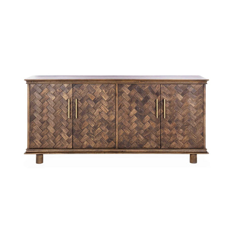 Shira 4 Door Buffet - Kona Brown by Classic Home at Eve Furniture