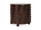 Shira Brown Round End Table by Classic Home at Eve Furniture
