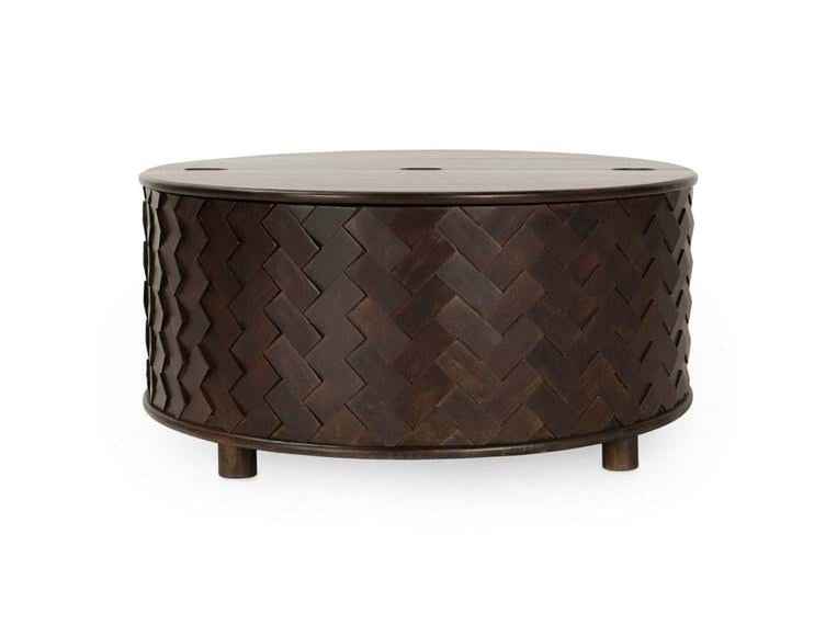 Shira Kona Brown Storage Coffee Table by Classic Home at Eve Furniture