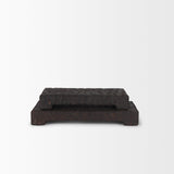 Shira Reclaimed Dark Brown Wooden Riser (Set of 2) by Mercana at Eve Furniture