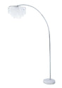 Shirley Chrome/Crystal Marble Base Floor Lamp by Coaster at Eve Furniture