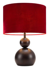 Shobu Red Table Lamp by Zuomod at Eve Furniture