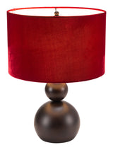 Shobu Red Table Lamp by Zuomod at Eve Furniture