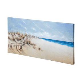 Shore by Mercana Studio a Hand Embellished Textured Canvas by Mercana at Eve Furniture