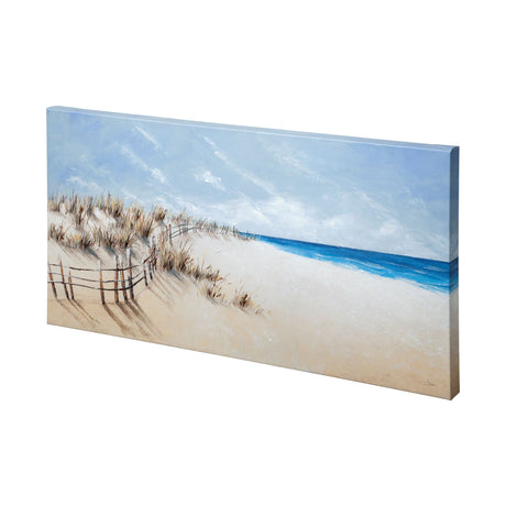 Shore by Mercana Studio a Hand Embellished Textured Canvas by Mercana at Eve Furniture