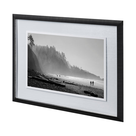 Shoreland IV by Melissa McClain a Hand Embellished Textured Framed Photo Art Print Matted under Glas by Mercana at Eve Furniture