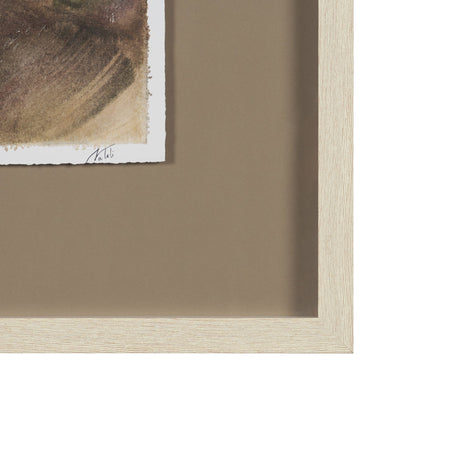 Shoreline Beauty I by Mercana Studio Hand Embelished Framed Artwork Matted under Glass by Mercana at Eve Furniture