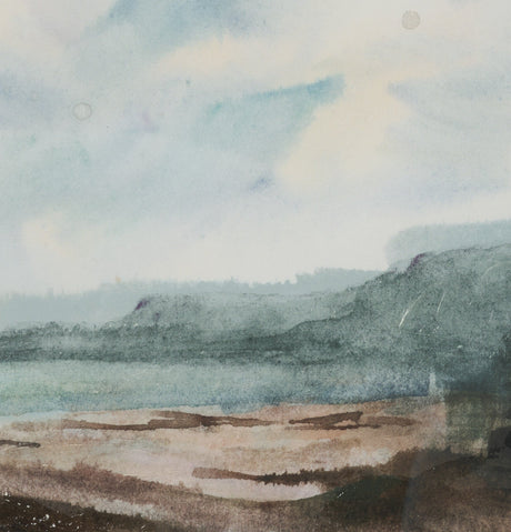 Shoreline Beauty I by Mercana Studio Hand Embelished Framed Artwork Matted under Glass by Mercana at Eve Furniture