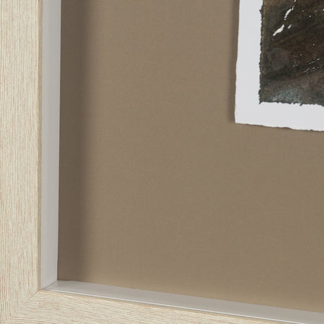 Shoreline Beauty II by Mercana Studio Hand Embelished Framed Artwork Matted under Glass by Mercana at Eve Furniture