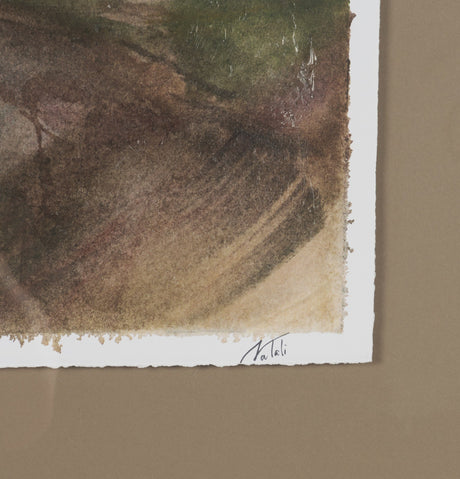 Shoreline Beauty II by Mercana Studio Hand Embelished Framed Artwork Matted under Glass by Mercana at Eve Furniture