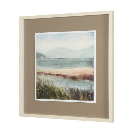Shoreline Beauty III by Mercana Studio Hand Embelished Framed Artwork Matted under Glass by Mercana at Eve Furniture