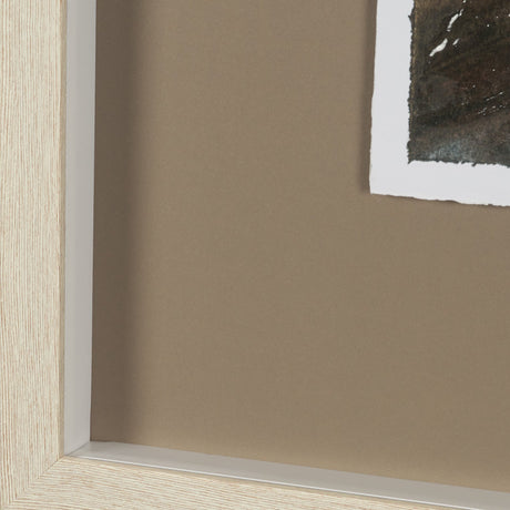 Shoreline Beauty III by Mercana Studio Hand Embelished Framed Artwork Matted under Glass by Mercana at Eve Furniture